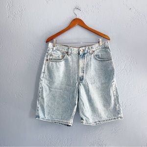 Levi’s Men’s Vintage 550 Light Wash Jeans Shorts Size 36/32”